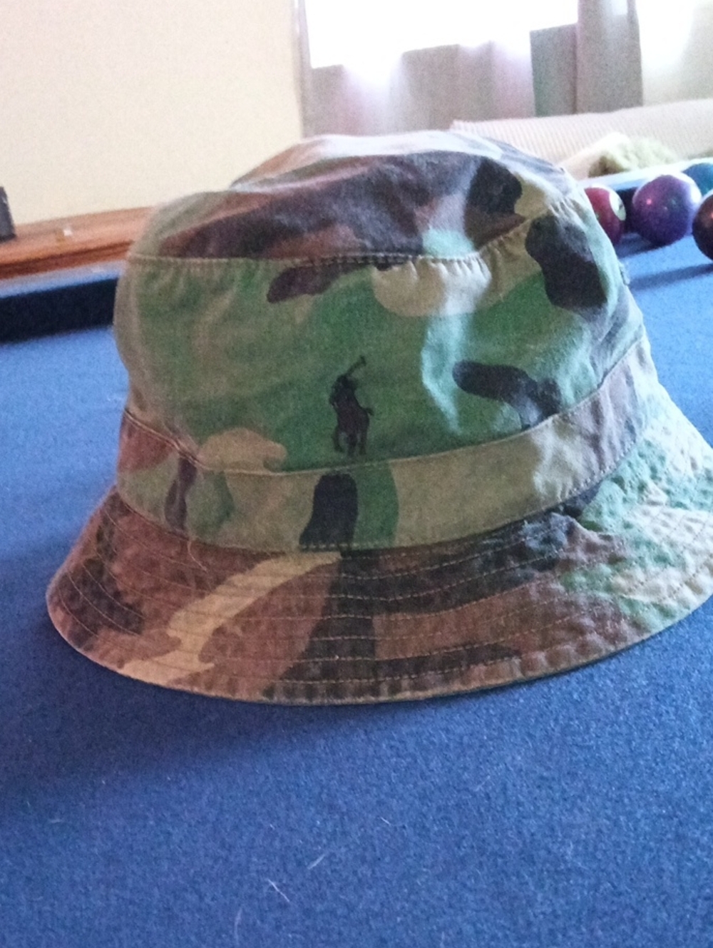 Ralph Lauren Polo Bucket Hat in Camo RARE AF